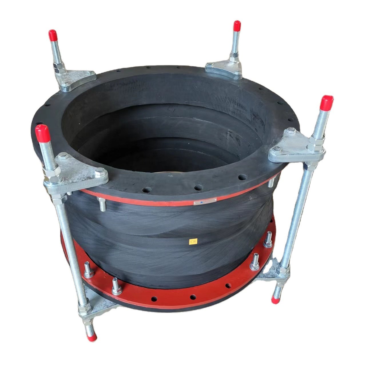 Winding Rubber Flexible Expansion Joint Is Used for Connection Between Pipes
